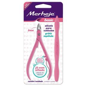 Alicate para Cutículas - Cabo Perolado Rosa