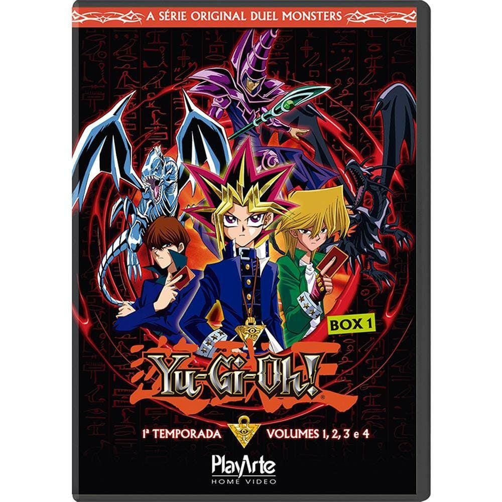 Box Dvd Yu-Gi-Oh - 1 Temporada - Box 1