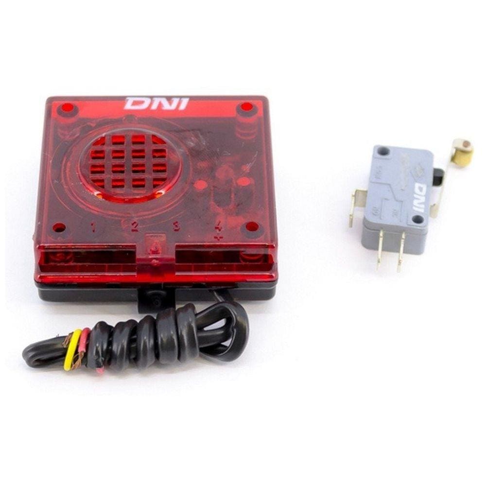 Dni0526 Alarme Sinalizador Sonoro E Visual para Caminhões