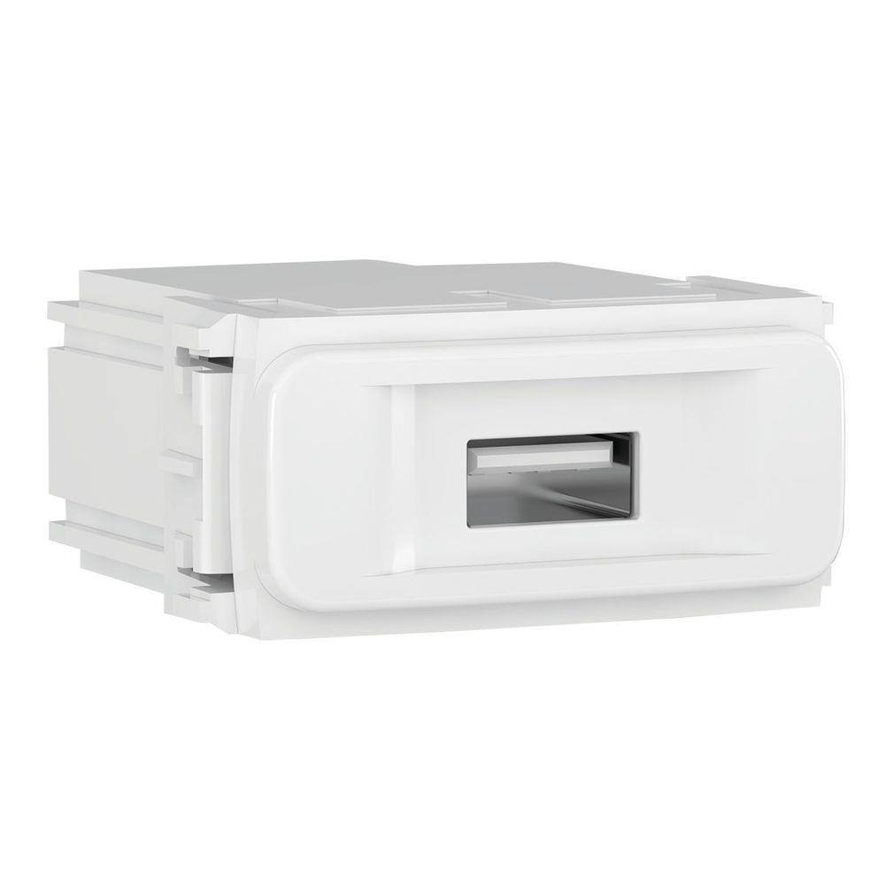 Modulo Carregador USB Branco Compose Weg