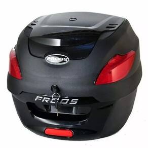 Bauleto Bau Moto Para Bagageiro 41 Litros Proos  Preto