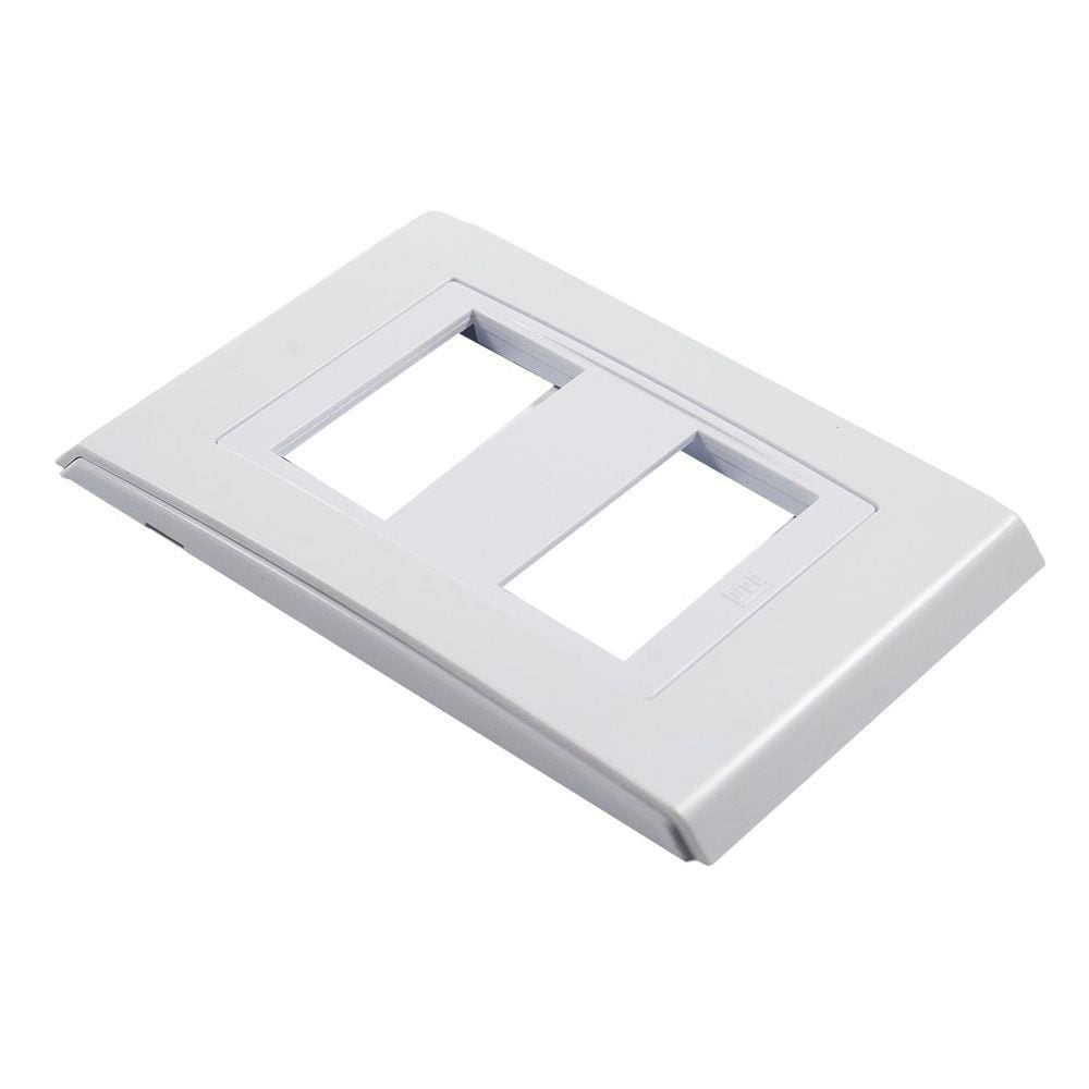 Placa 4x2 2 Posicoes Refinatto Weg Branco