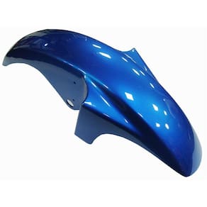 Paralama Ybr 125 2000 A 2008 C/ Suporte Cores - Azul 2004 2005
