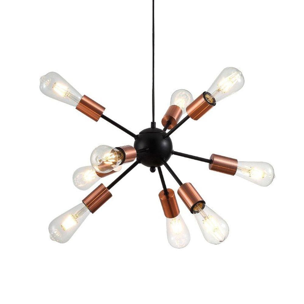 Lustre Pendente Kiev Preto 