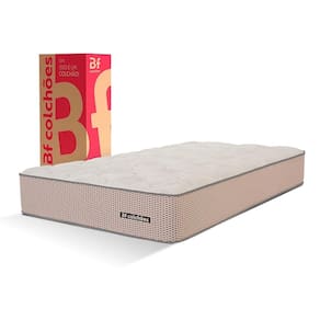 Colchão Solteiro Molas Ensacadas Dupla Face Espuma HR a Vácuo 88x188cm BF Colchões