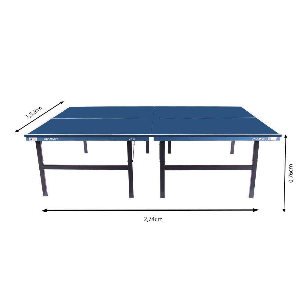 Mesa ping pong tenis mesa 25mm mdf klopf 1090