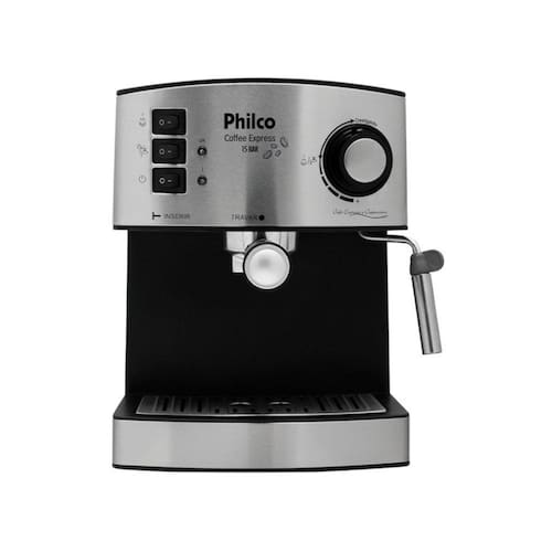 imagem-Cafeteira Expresso 15 Bar Coffee Express Inox Philco 220v