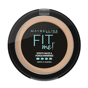 Maybelline Fit Me R02 Claro Rosado  Pó Compacto Matte 10g