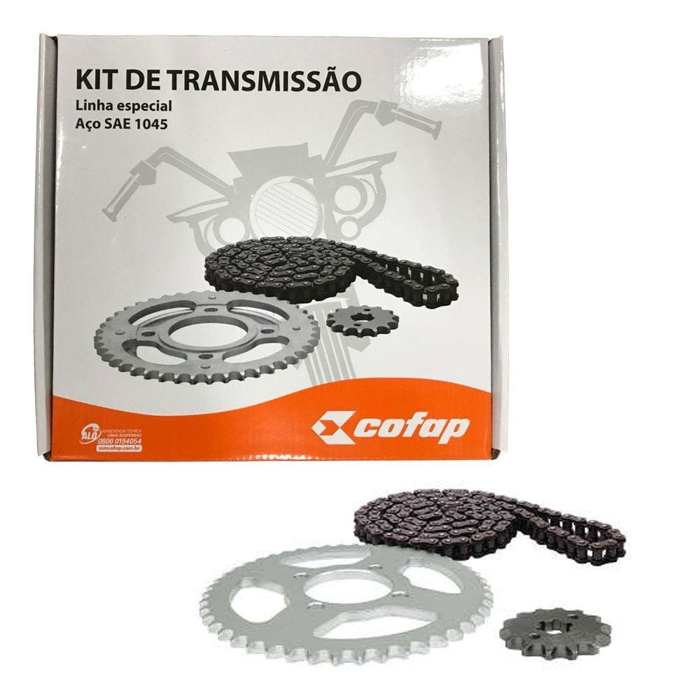 Kit Transmissão Completo Yamaha Xtz 125 2002-2008