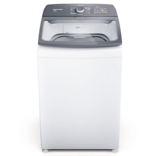 imagem-Máquina de Lavar Brastemp BWK12AB com Ciclo Tira Manchas Advanced e Ciclo Antibolinha 12 Kg Branca - 220V