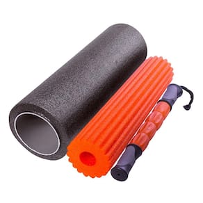 Rolo de Massagem ACTE T115 3 em 1 para Alongamento