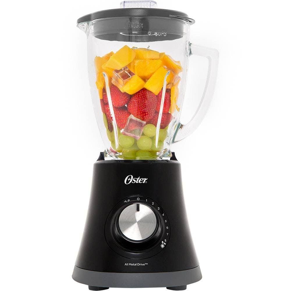 Liquidificador Oster Superchef 1,2L Jarra Vidro Preto  750W