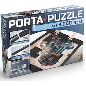 Porta Puzzle Quebra Cabeça Até 3000 Peças Grow 03604