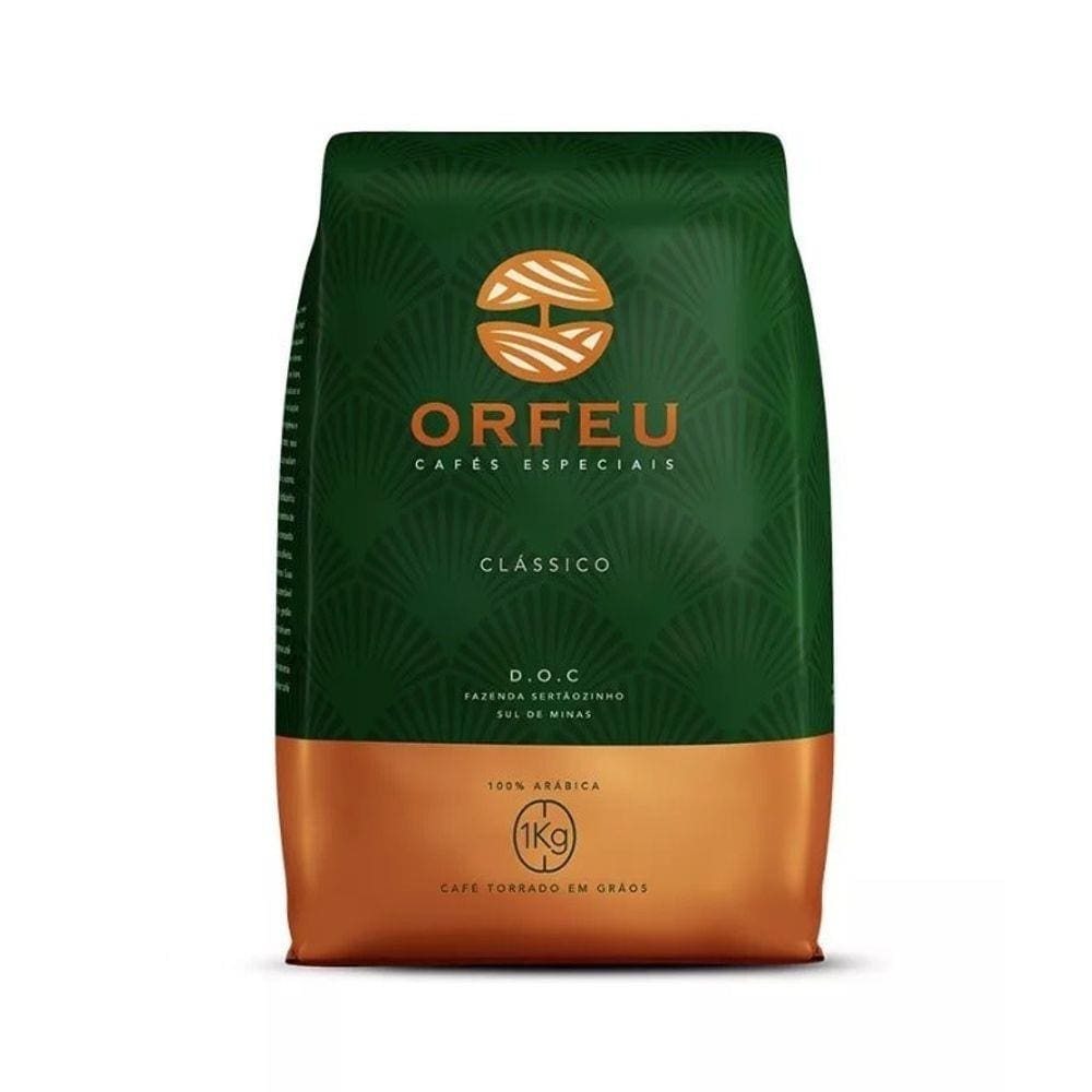 Café Orfeu Clássico Em Grãos 1Kg