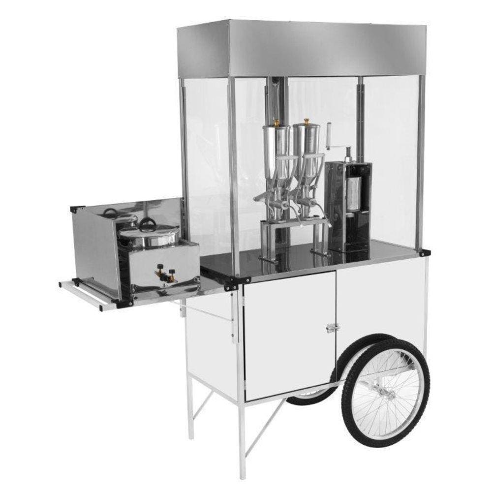 Carrinho de Churros com Rodas de Bicicleta - Cefaz