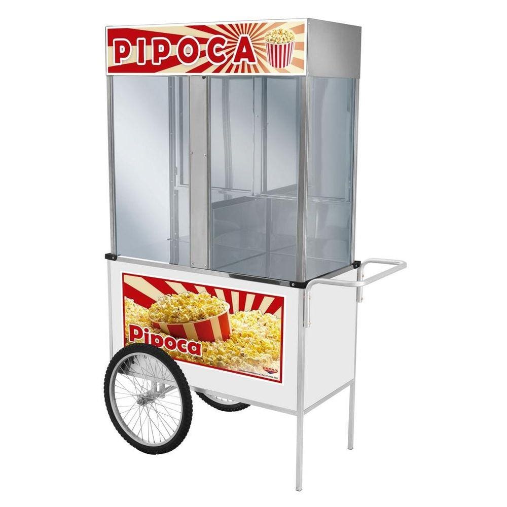 Carrinho de Pipoca Luxo com Rodas de Bicicleta - Cefaz