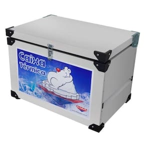 Caixa Térmica 164 Litros Chapa Interna Inox - Cefaz