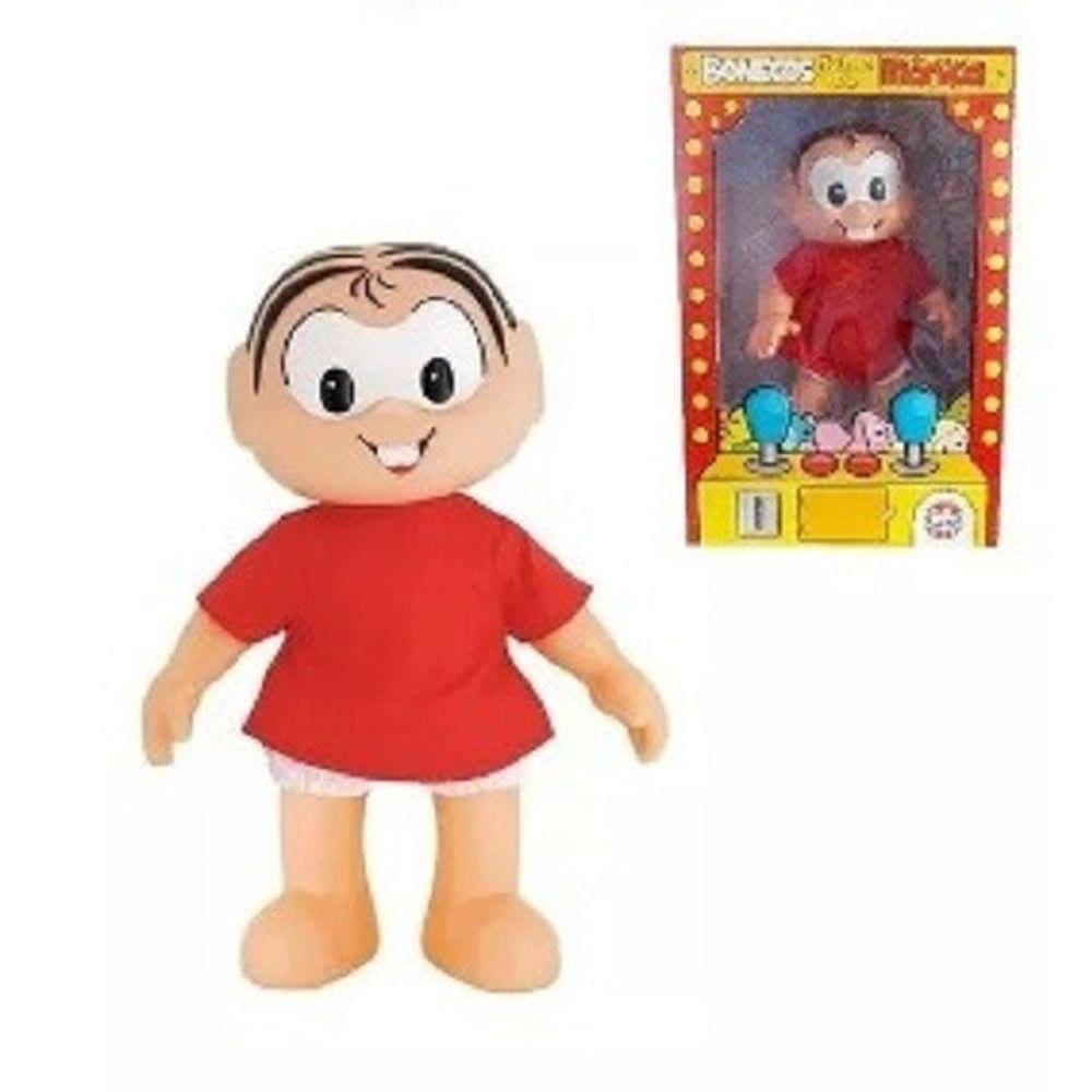 Boneca New Mônica Clássicos 36 Cm Turma Da Mônica