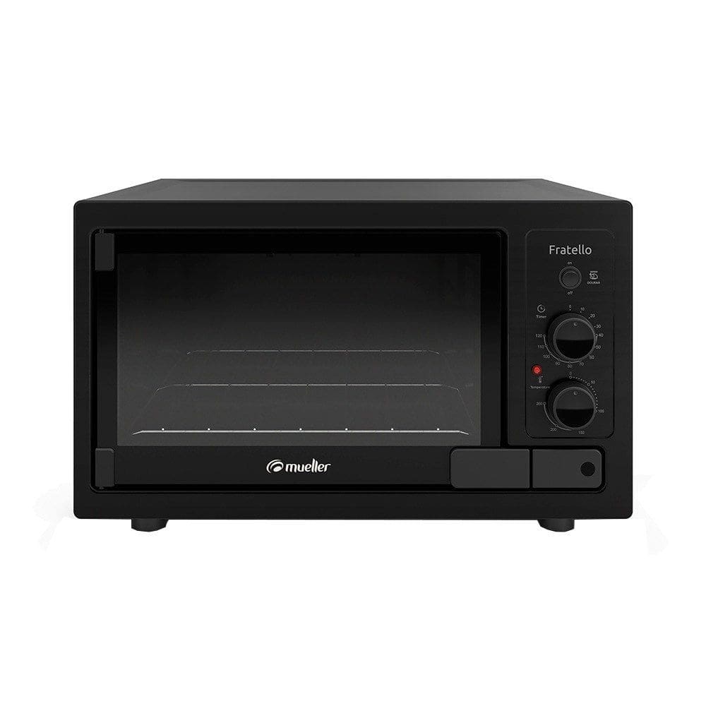 Forno Elétrico de Bancada Mueller 44 Litros, Fratello, Com Timer, Preto