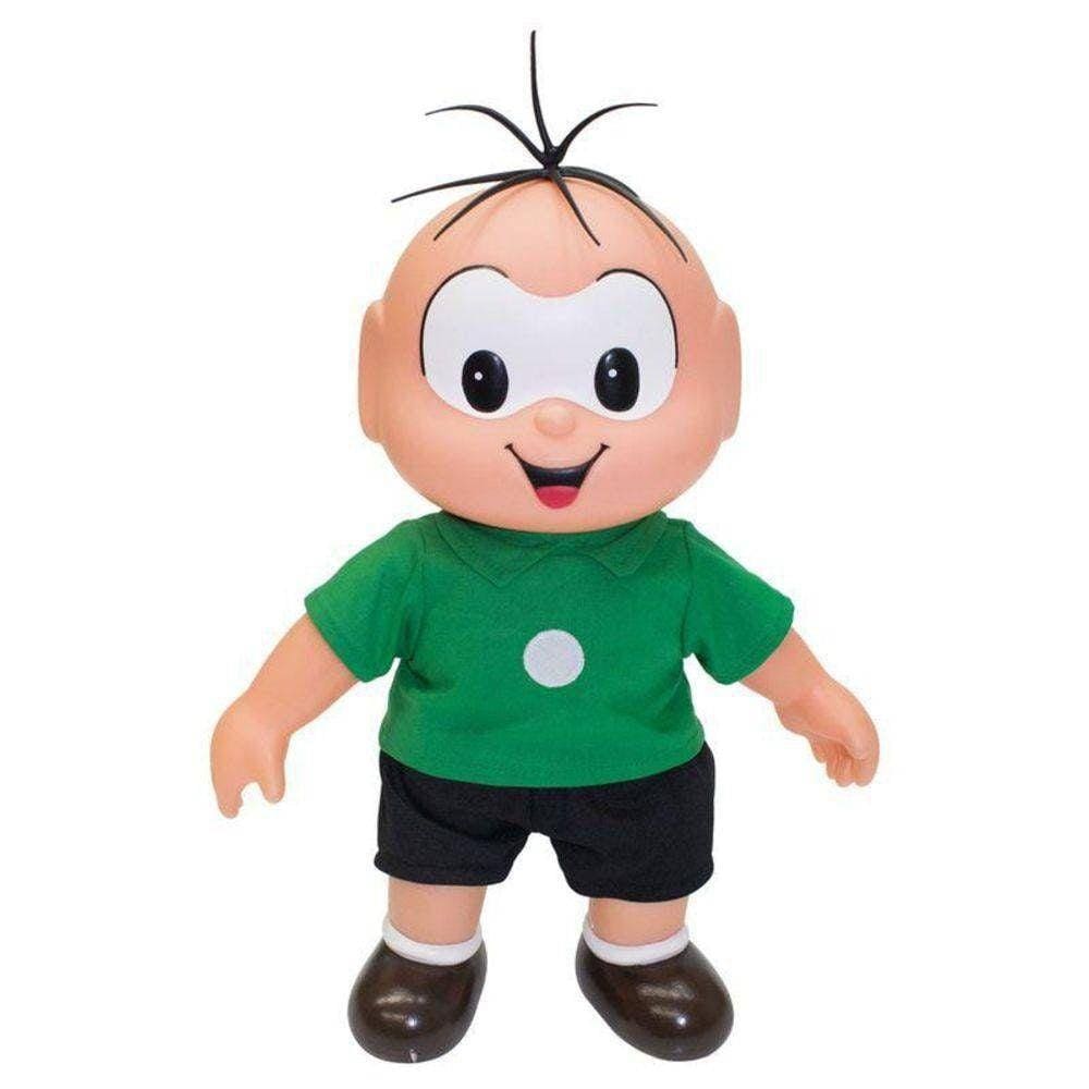 Boneco New Cebolinha Clássicos 40 Cm Turma Da Mônica