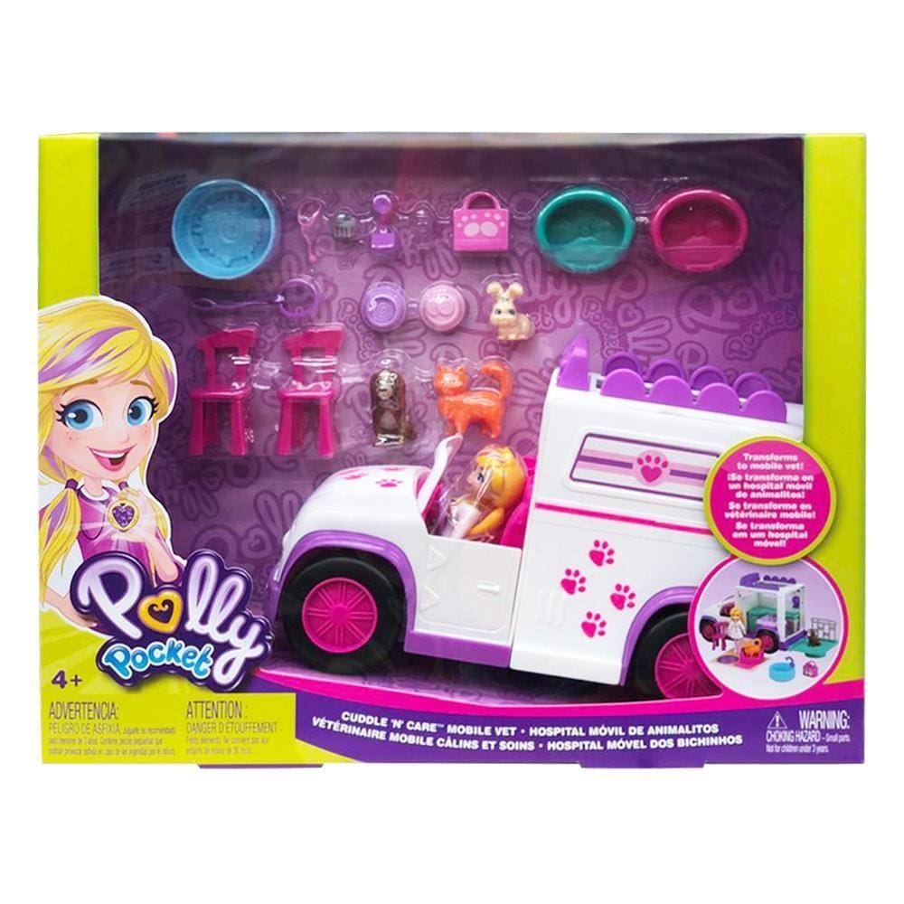 Polly Pocket Conjunto 2 Amigas Hora De Brincar Mattel Gfr06