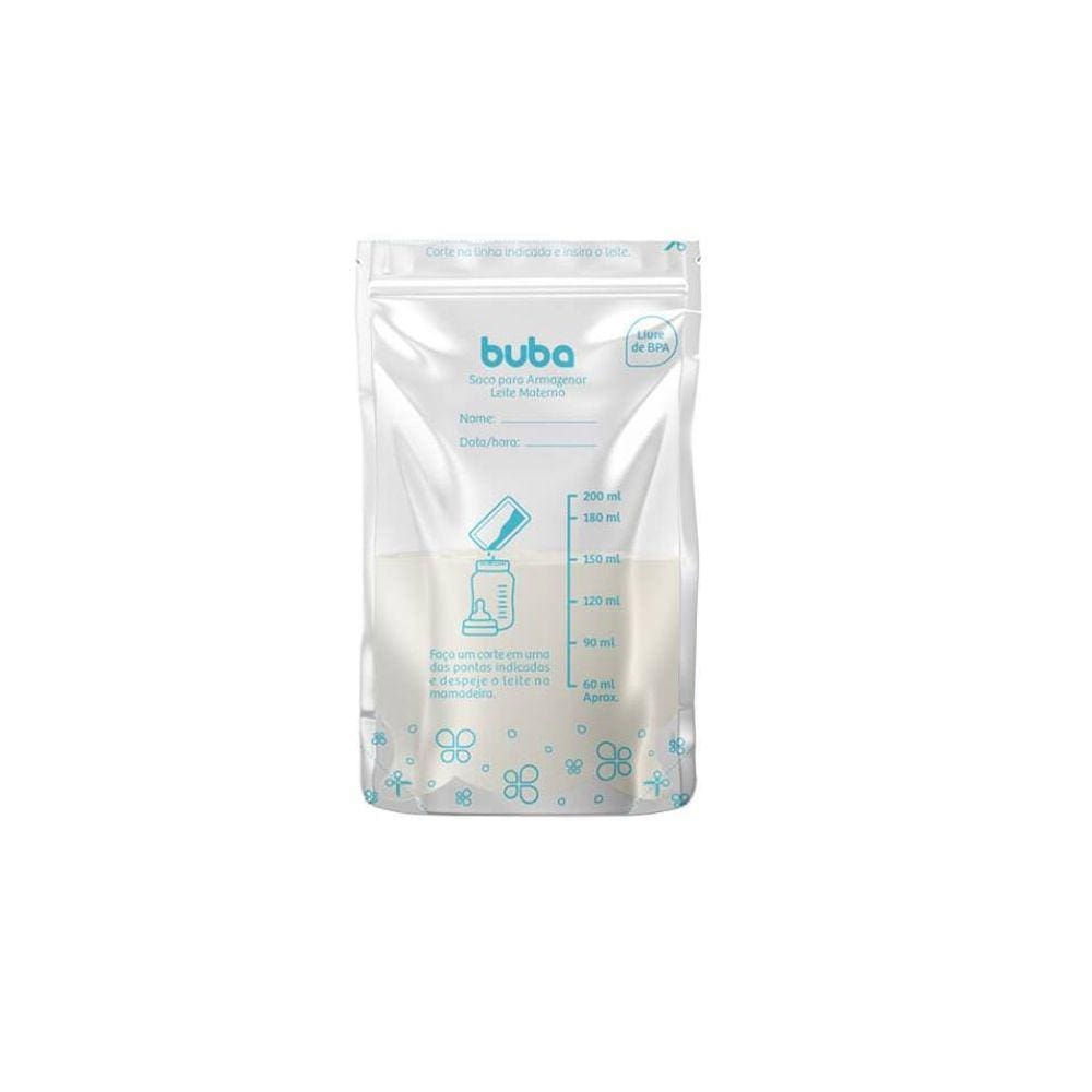 Saco para Armazenar Leite Materno Buba