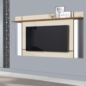 Painel para TV até 65 Polegadas com Espelhos Laterais Malibu Belaflex
