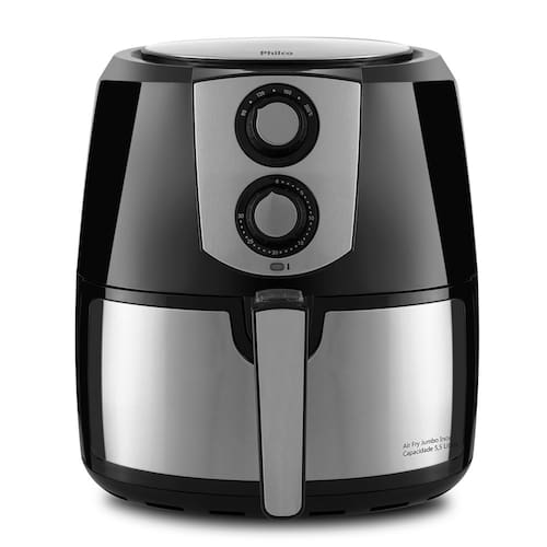 imagem-Fritadeira Philco Air Fry Jumbo Inox 5,5L PFR06PI - 220V