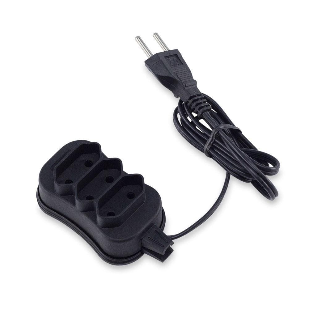 Extensão Bipolar Slim 1 Metro Preto Force Line