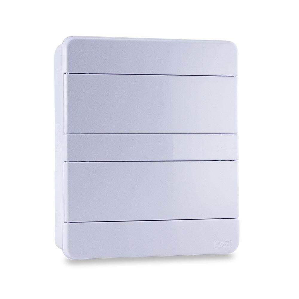 Quadro Distribuicao 24 Disjuntores Din Br-Sobrepor Forceline