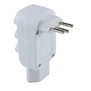 Benjamim Tripolar 4 Saídas 10A Bivolt Branco Forceline