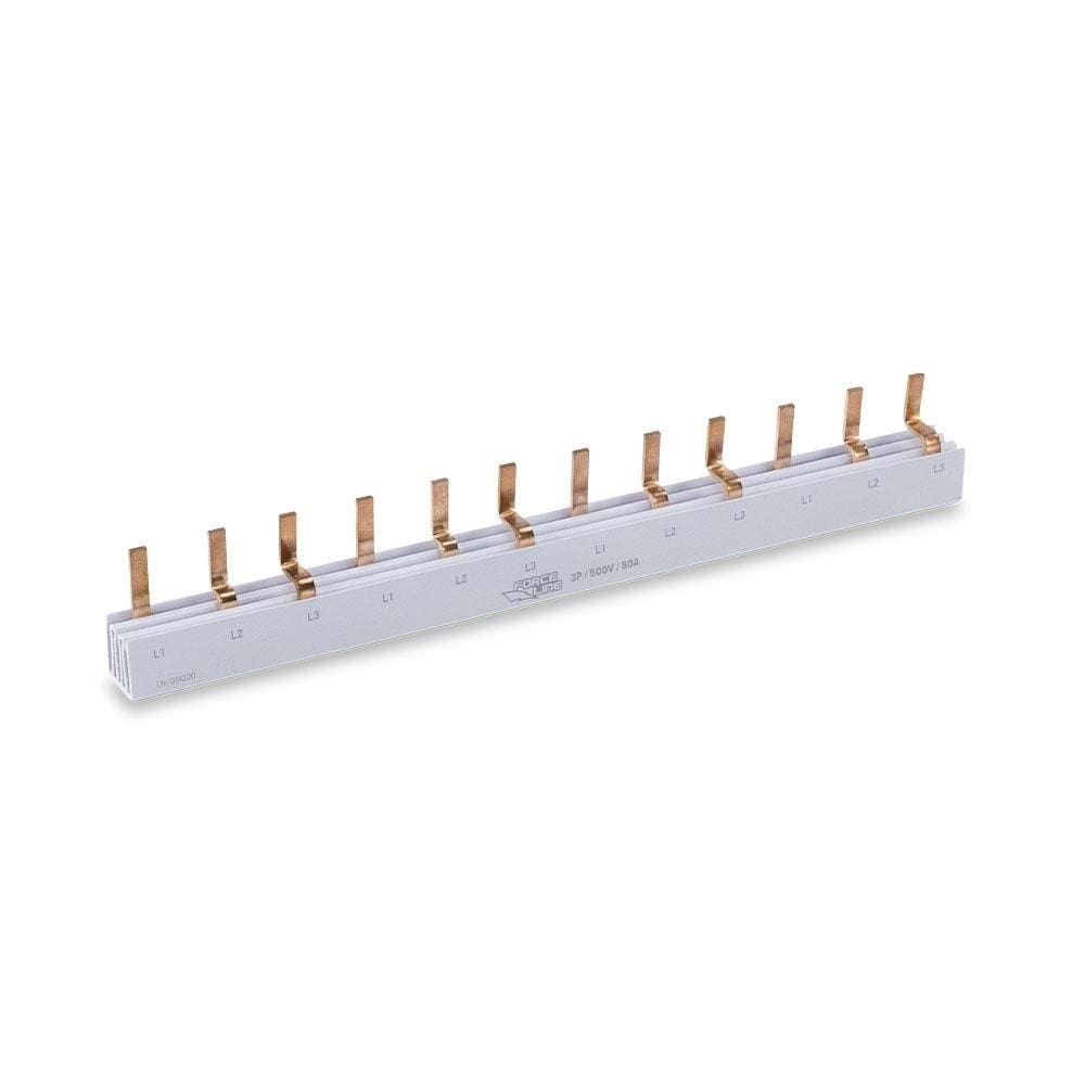 Barramento Trifasico 80A 57 Polos