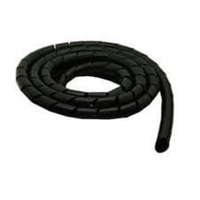 Organizador de Cabos 1.5M/20mm Preto Force Line