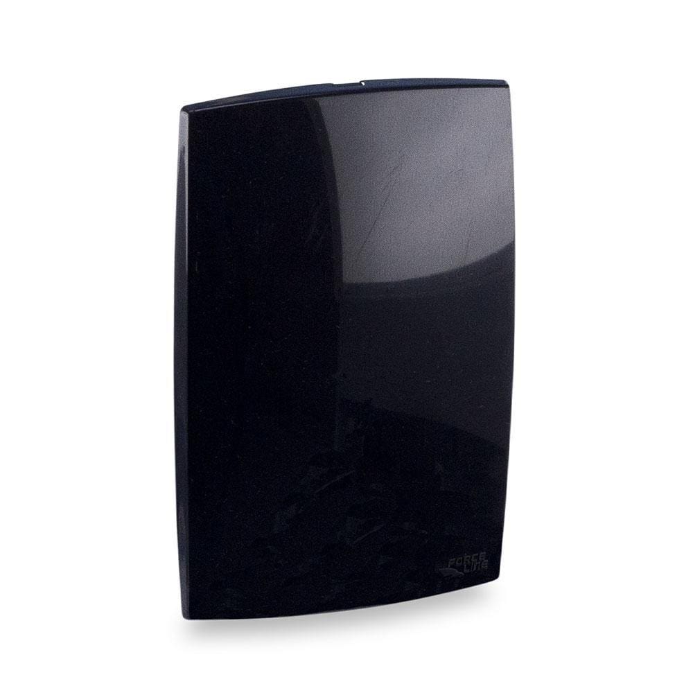 Placa 4x2 Cega Preto Forceline