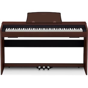 Piano Digital Privia Casio PX-770 BN Marrom com Estante
