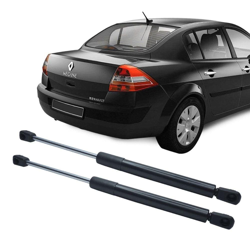 Par Amortecedor Tampa Traseira Porta Malas Renault Megane Sedan 2007 à 2011 Cinoy