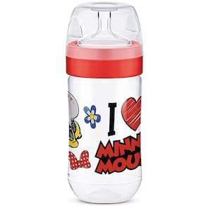 Mamadeira Transparente - 300Ml - Super Evolution - Disney - Minnie Mouse - Lillo