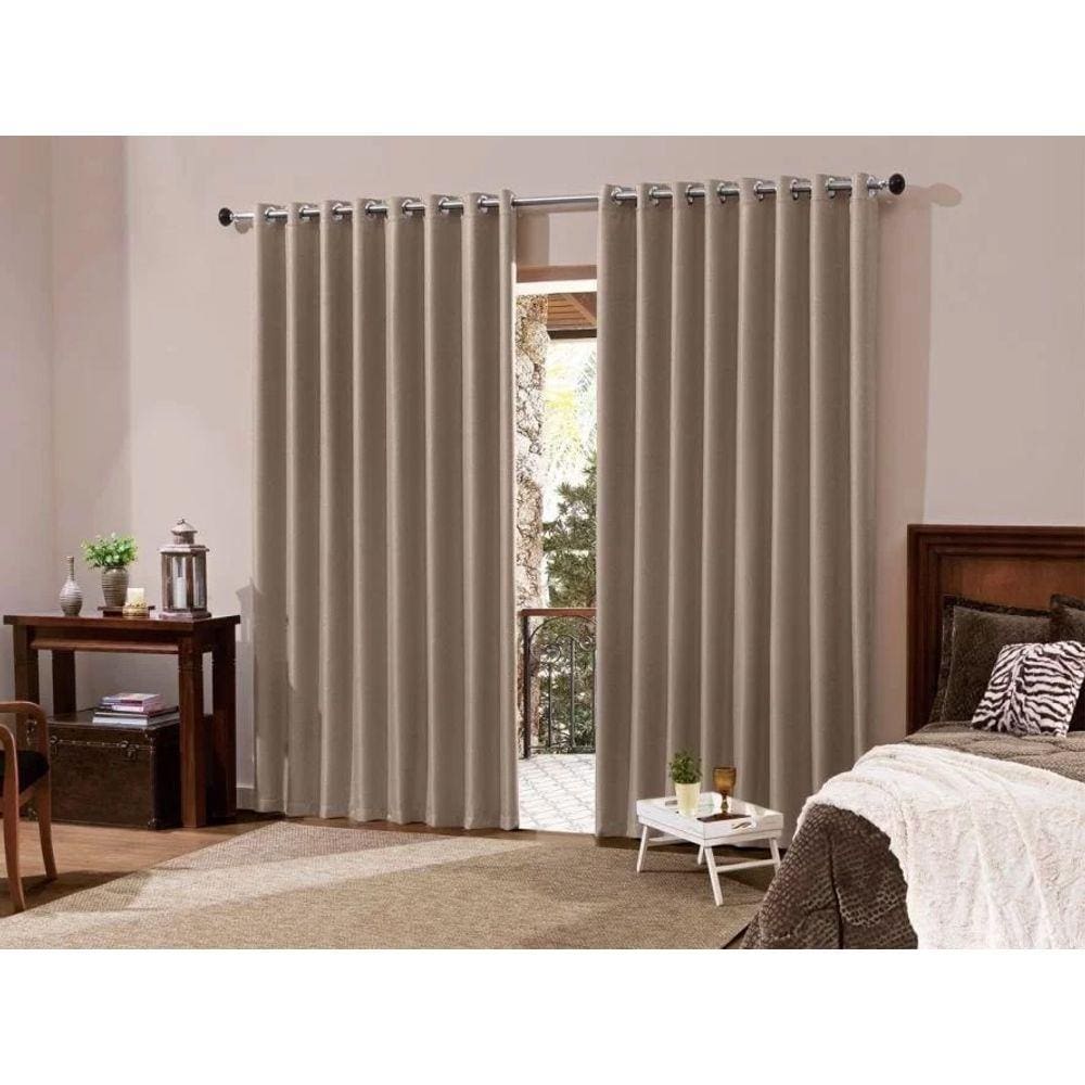 Cortina Blackout Tecido 3x2,3 Sala/Quarto