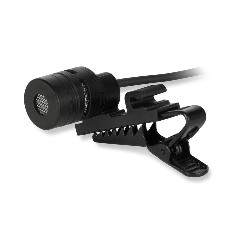 Microfone de Lapela Sharkoon SM1 - com Filtro Destacável e Clip para Fixação - Conector 3.5mm - Cabo 2,5 metros