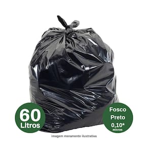 Saco para Lixo Extra Forte 60L Fardo c/ 5kg