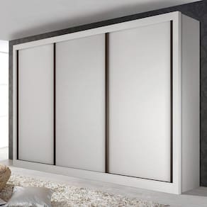 Guarda Roupa Casal 3 Portas 6 Gavetas Nápoli Espresso Móveis