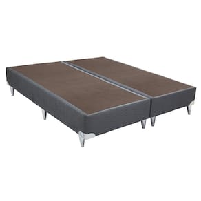 Base Box Queen 30cmx158cmx198cm Ortobom Cinza