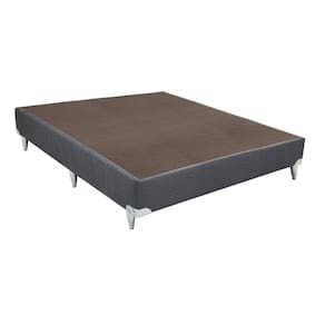 Base Box Casal 30cmx138cmx188cm Ortobom Cinza