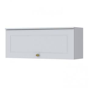Armário Aéreo 1 Porta Basculante Americana Henn Branco Fosco