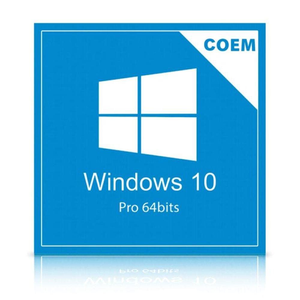 Microsoft Windows 10 Pro 64 Bits COEM