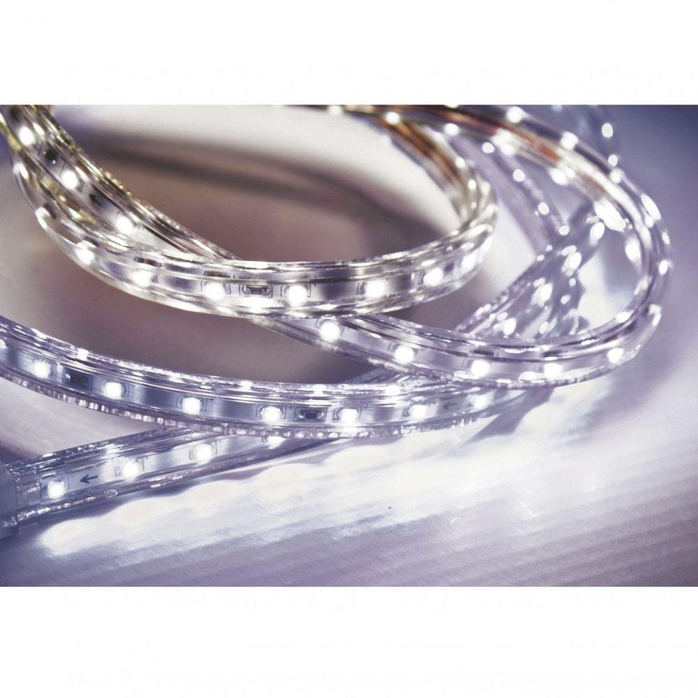 Fita LED 5W 60 LEDs/metro 20m 220V IP67 Taschibra - caixa com 20 m - Branco