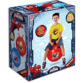 Pula Pula Spider-man Homem-Aranha em Vinil Lider Brinquedos