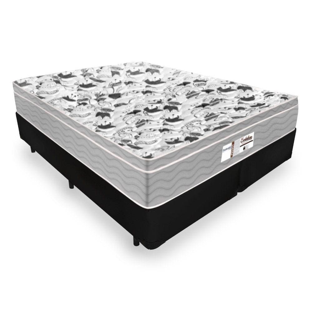 Cama Box Queen + Colchão De Molas Ensacadas - Probel - Evolution 158x198x67cm