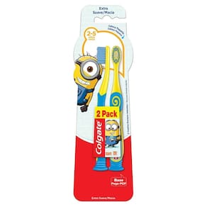 Escova Dental Colgate Minions 2 - 5 anos 2 Unidades