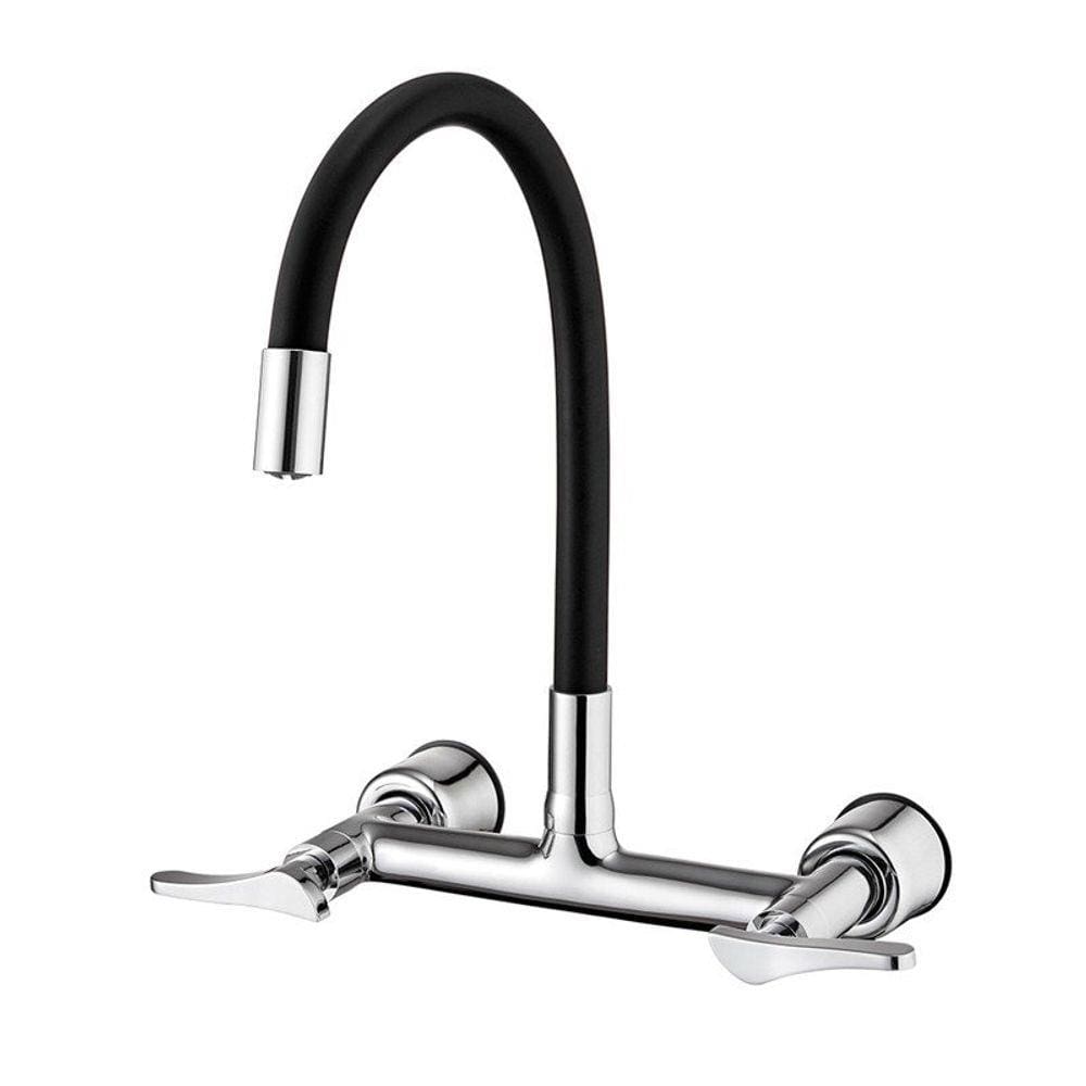 Misturador Lorenzetti LorenFlex de Parede com Bica Móvel 1258 B27 Preta